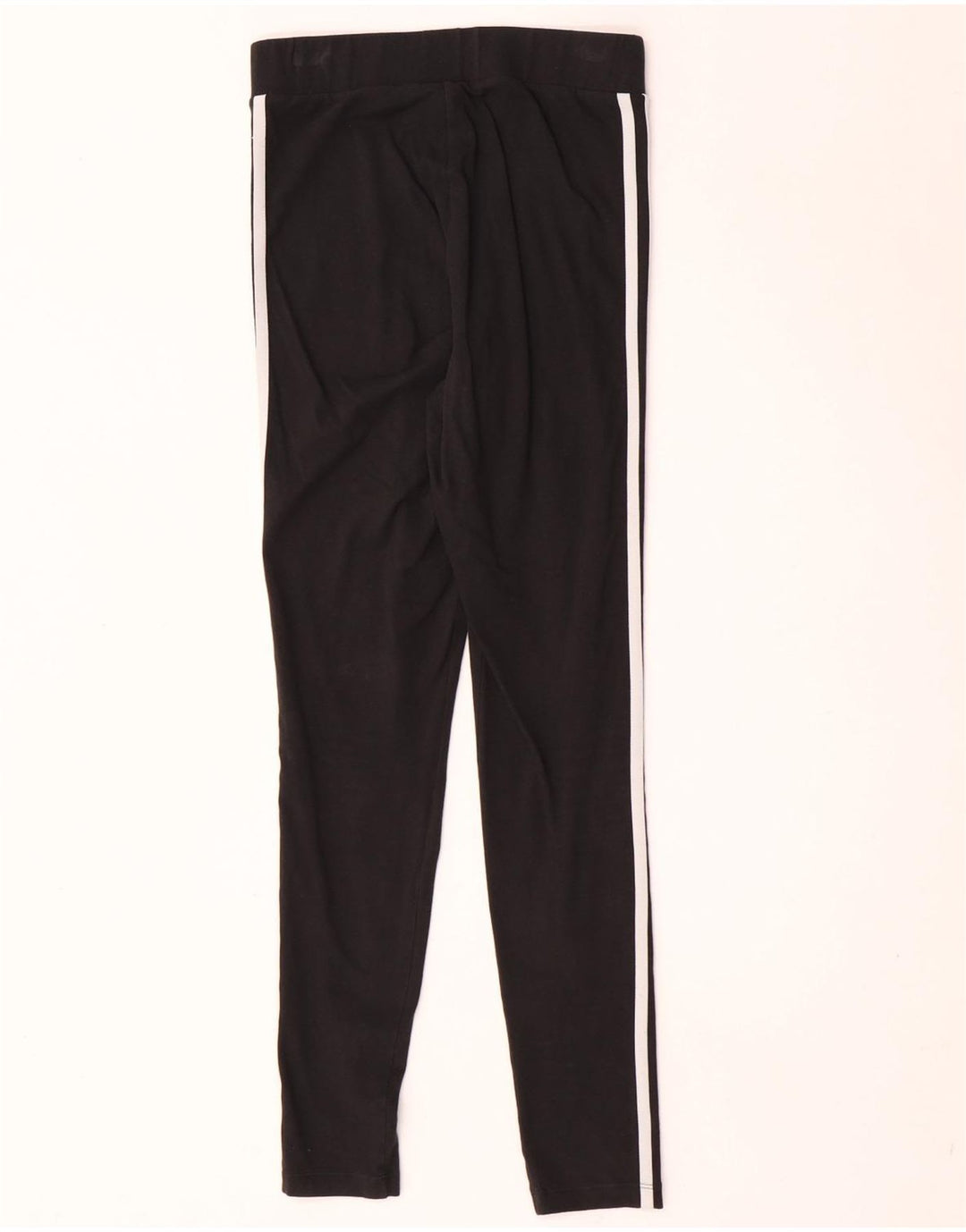 Adidas Leggings Femme UK 10 Petit Coton Noir