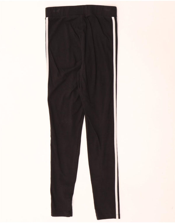 Adidas Leggings Femme UK 10 Petit Coton Noir