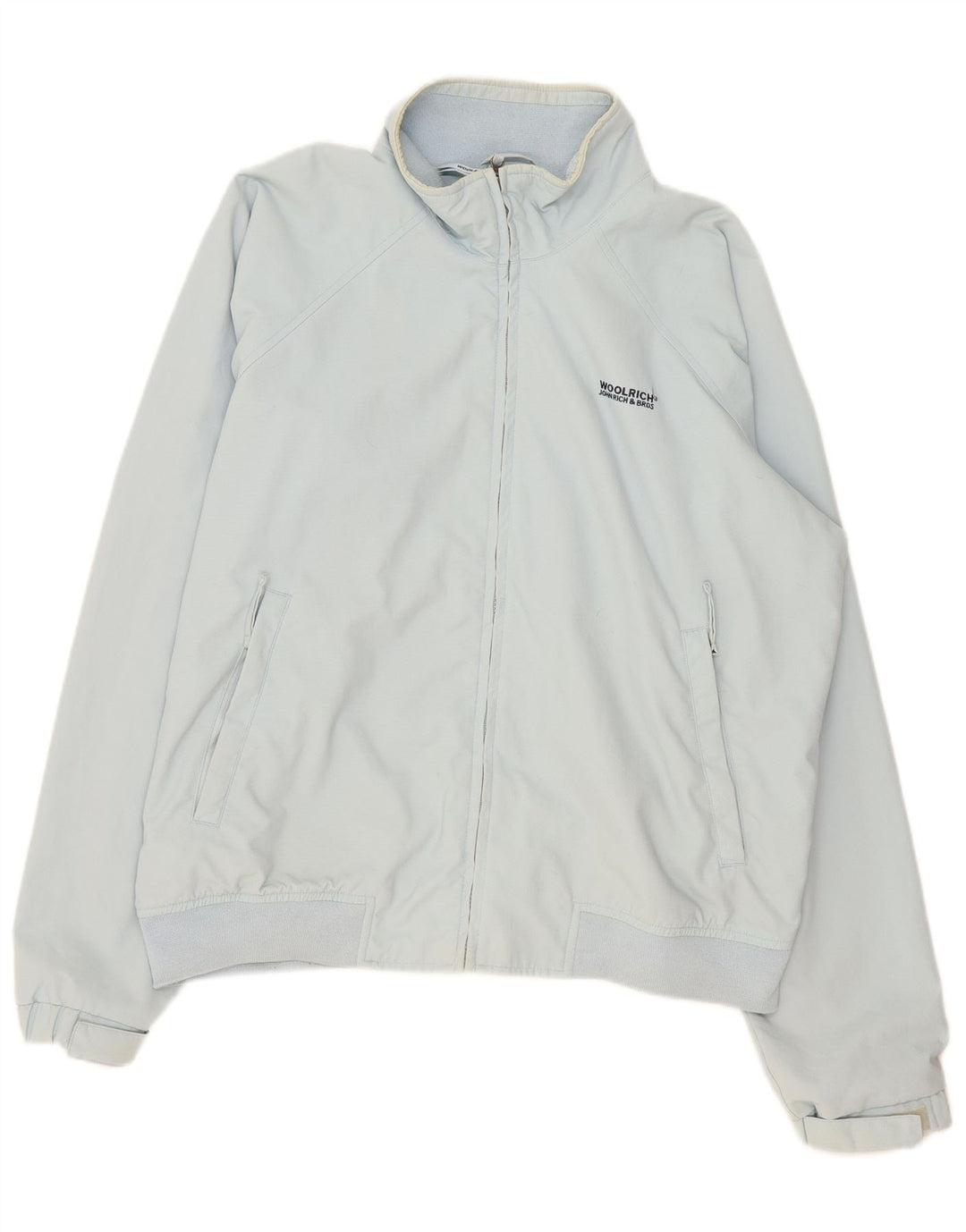 Woolrich Veste Bomber Homme UK 42 XL Bleu Nylon