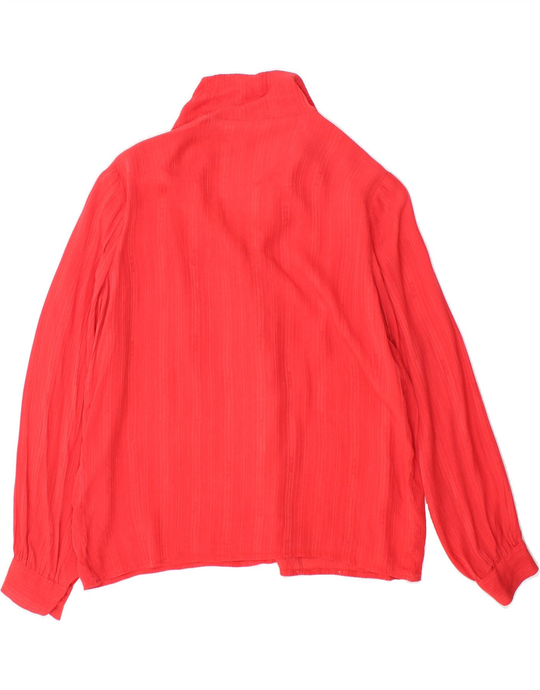 VINTAGE Womens Shirt Blouse UK 16 Large Red Vintage Vintage and Second-Hand Vintage from Messina Hembry 
