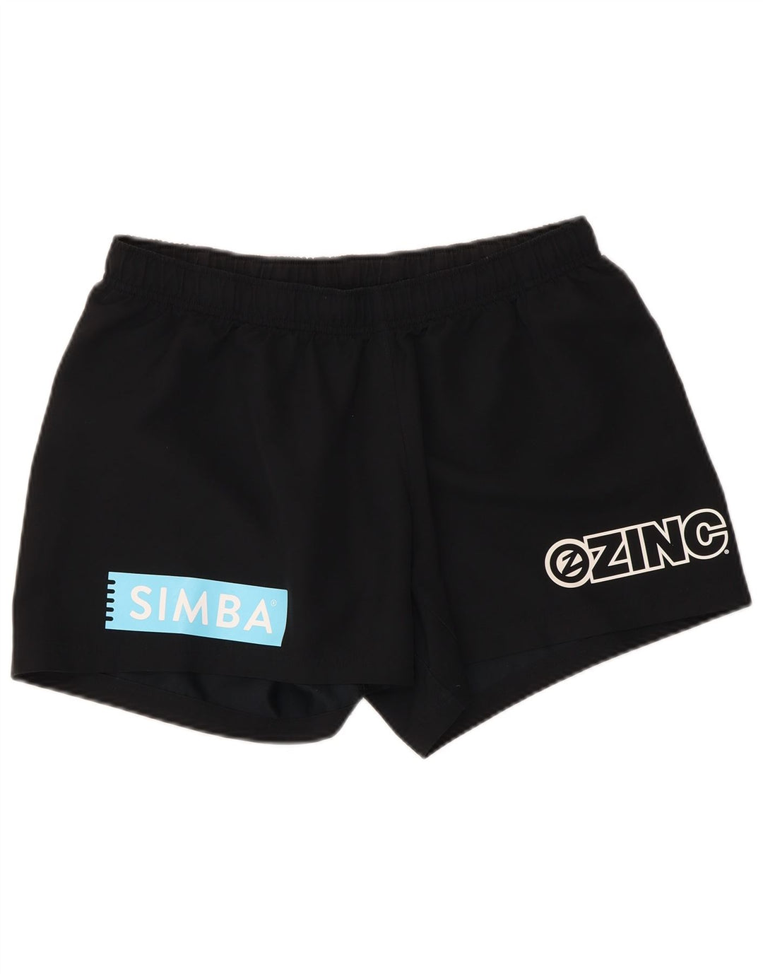 Nike Short de sport graphique pour femme UK 16 Large Noir Polyester