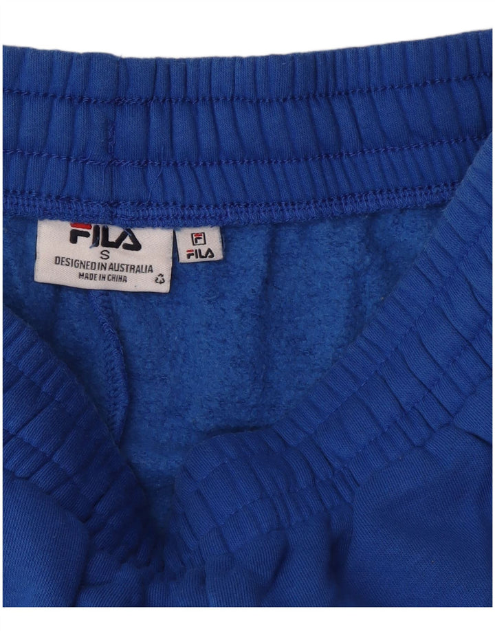 Fila Homme Pantalon De Survêtement Joggers Petit Bleu Coton