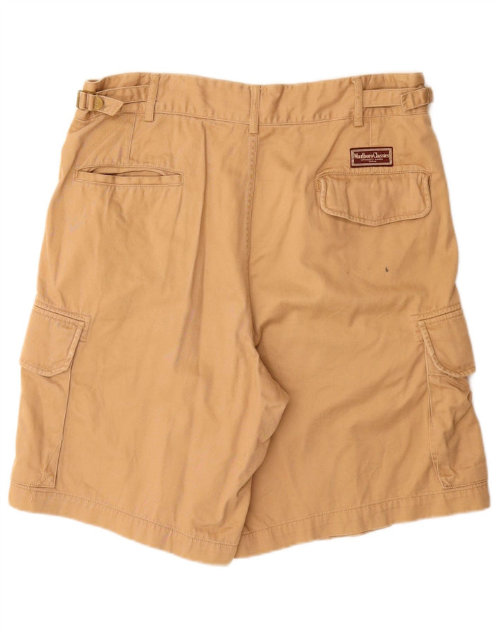 Marlboro Classics Short cargo pour homme EU 52 XL W32 Coton beige
