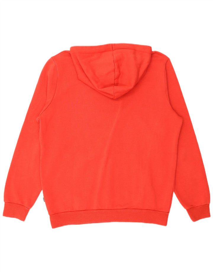 Puma Pull à Capuche Graphique Homme Rouge Moyen Coton