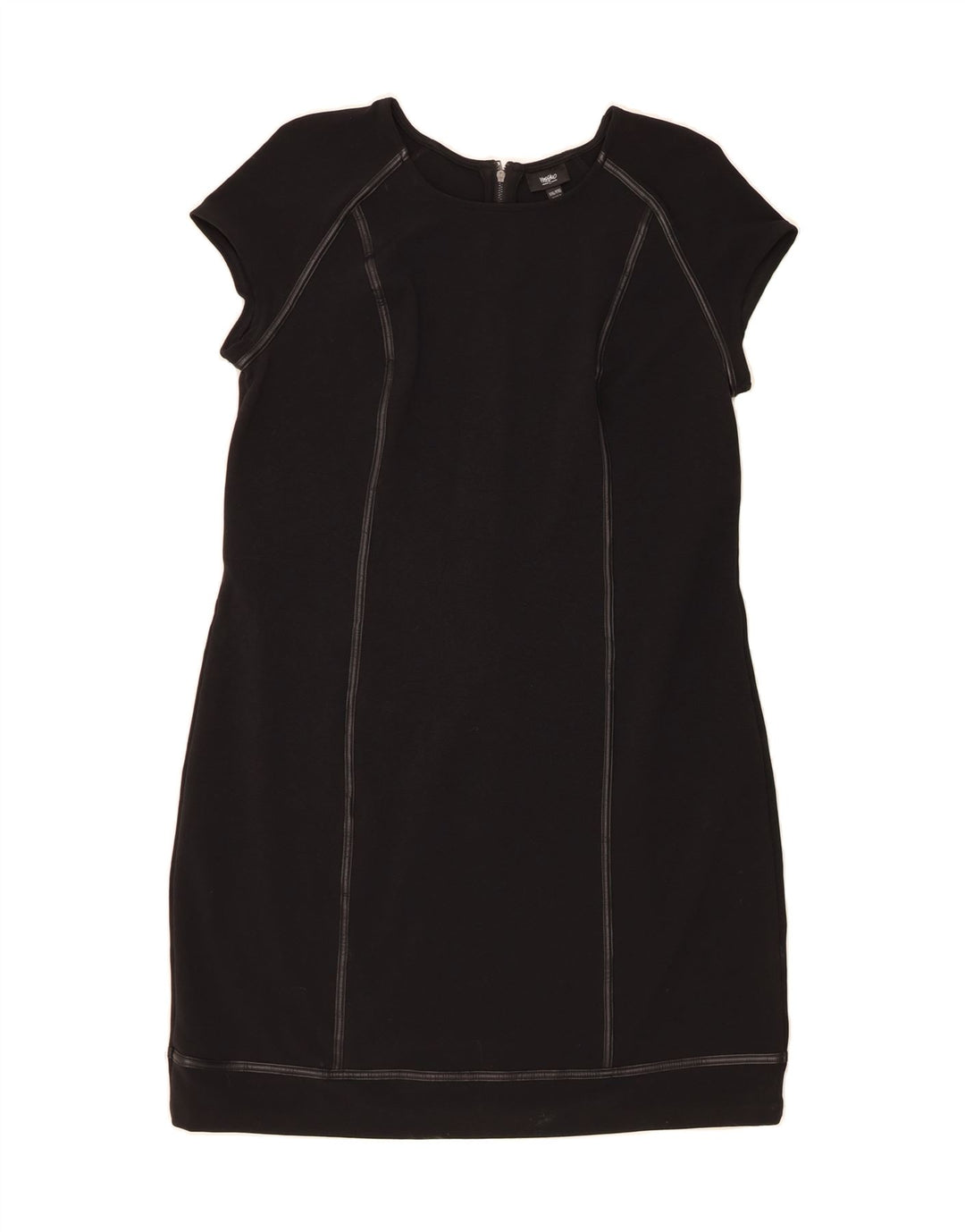 MOSSIMO Womens Bodycon Dress UK 20 2XL Black Polyester Vintage Mossimo and Second-Hand Mossimo from Messina Hembry 