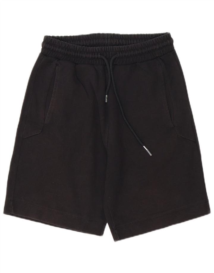 Zara Short Sport Homme Petit Noir Coton