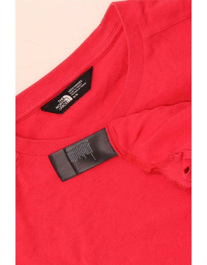 The North Face T-Shirt Homme Top Rose Moyen Coton