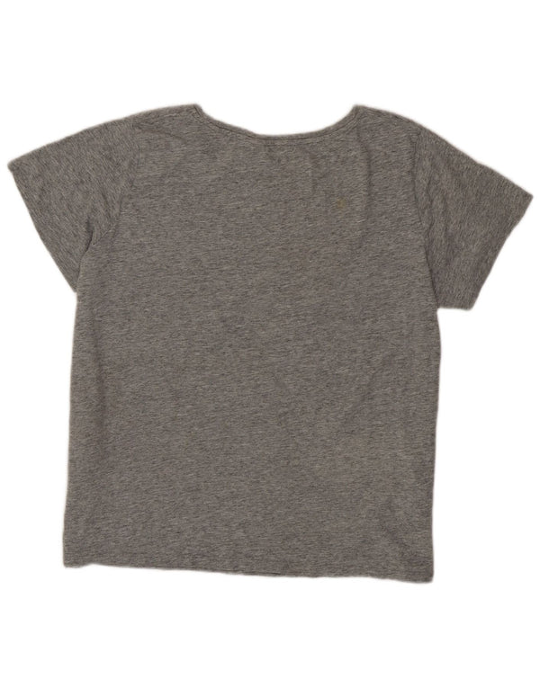Levi's T-Shirt Graphique Femme UK 18 XL Gris Moucheté Coton