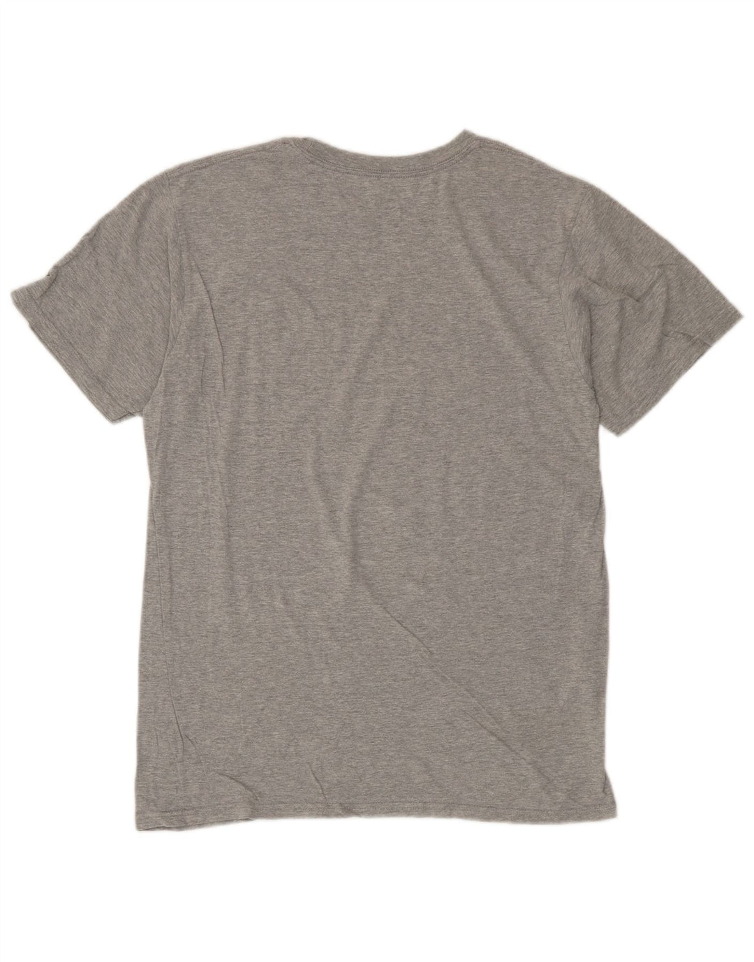 ADIDAS T-Shirt Graphique Homme Gris Moyen Coton