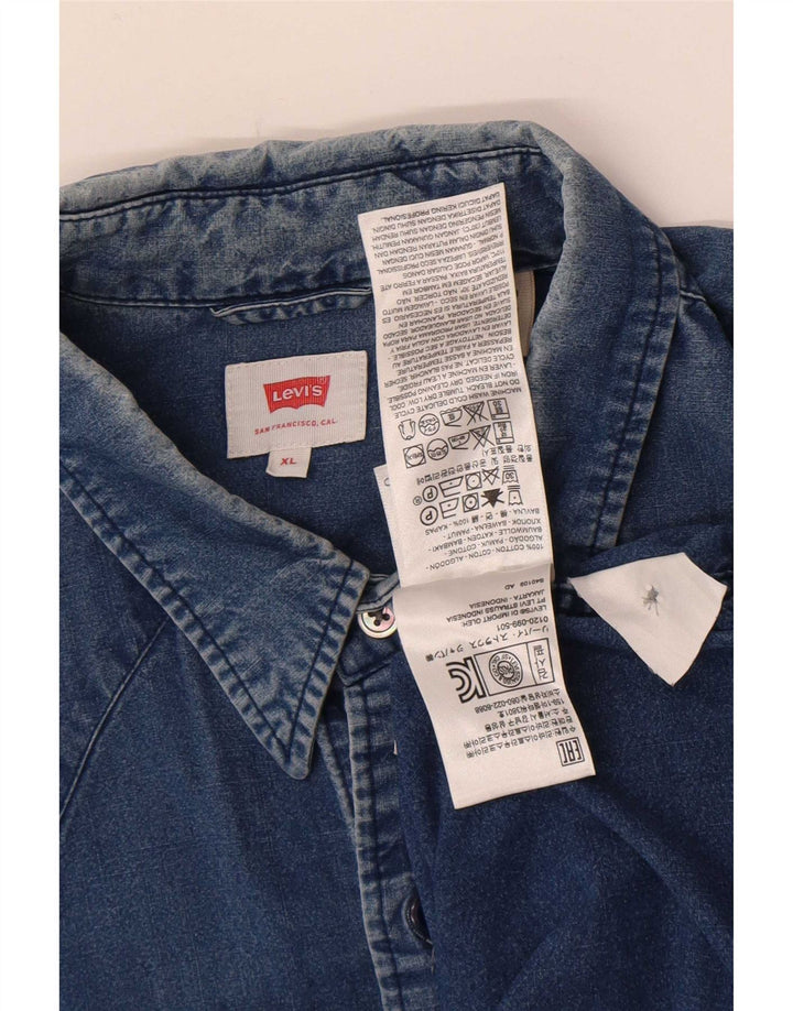 Levi's Chemise en Jean XL Homme Bleu Coton