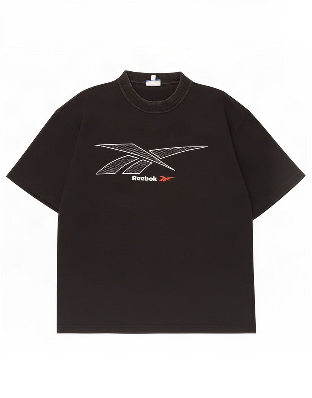 Reebok T-Shirt Graphic Homme Noir Moyen Coton