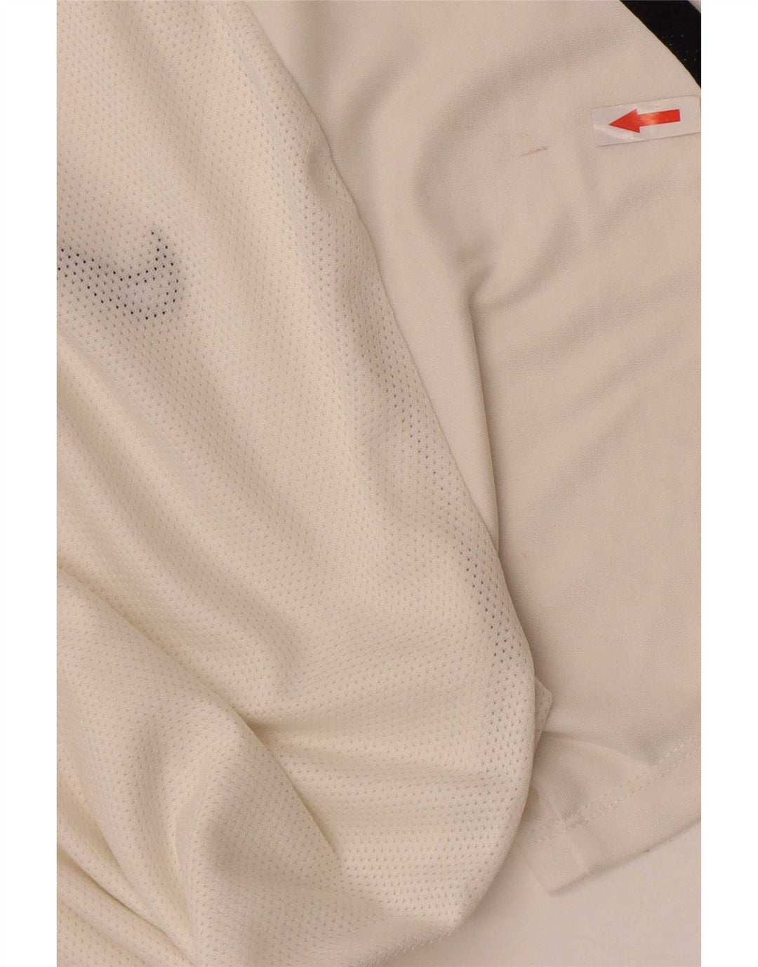 Nike Hommes Dri Fit T-Shirt Haut Large Blanc Colorblock Polyester