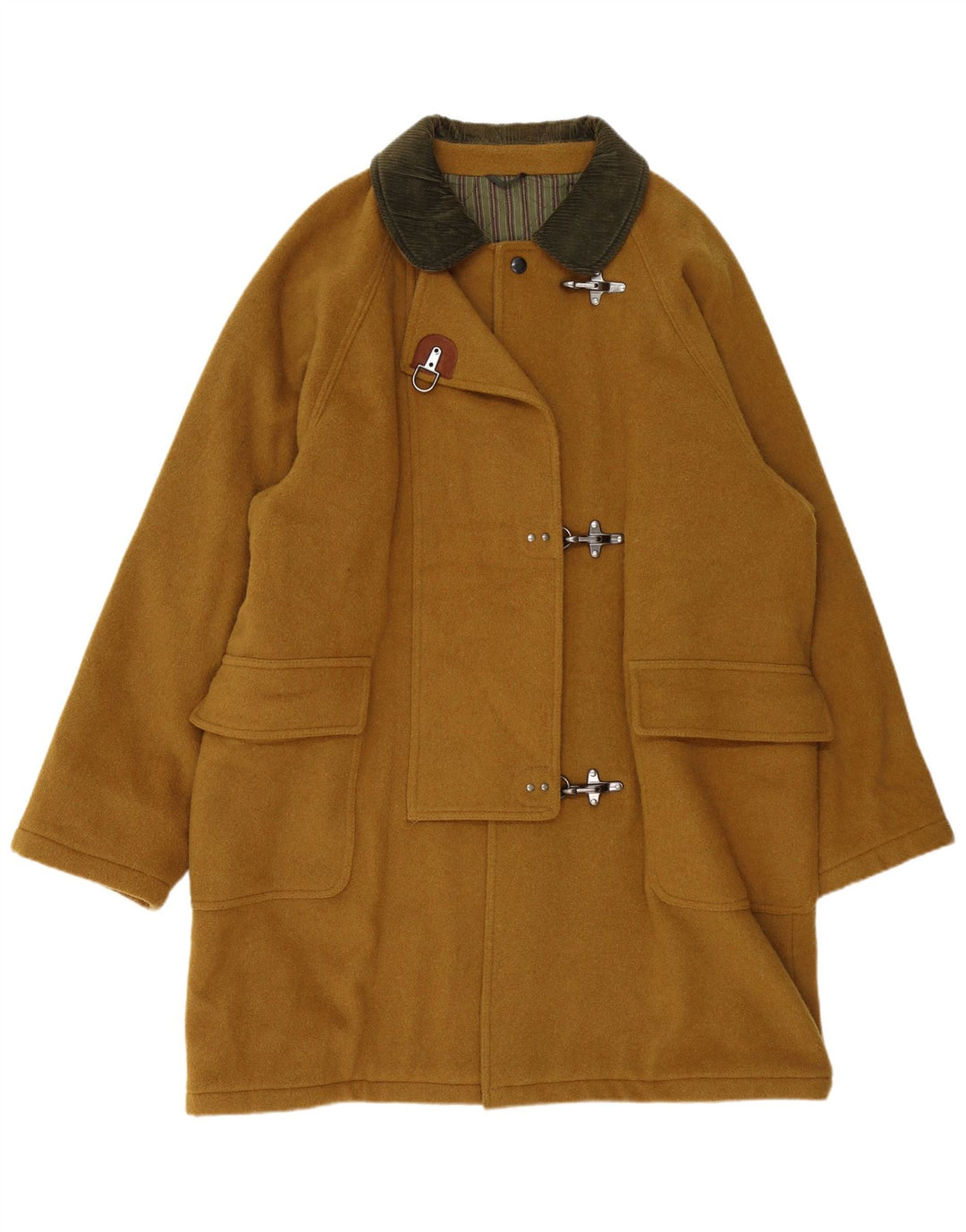 Merlet Duffle-coat surdimensionné pour femme UK 18 XL Kaki