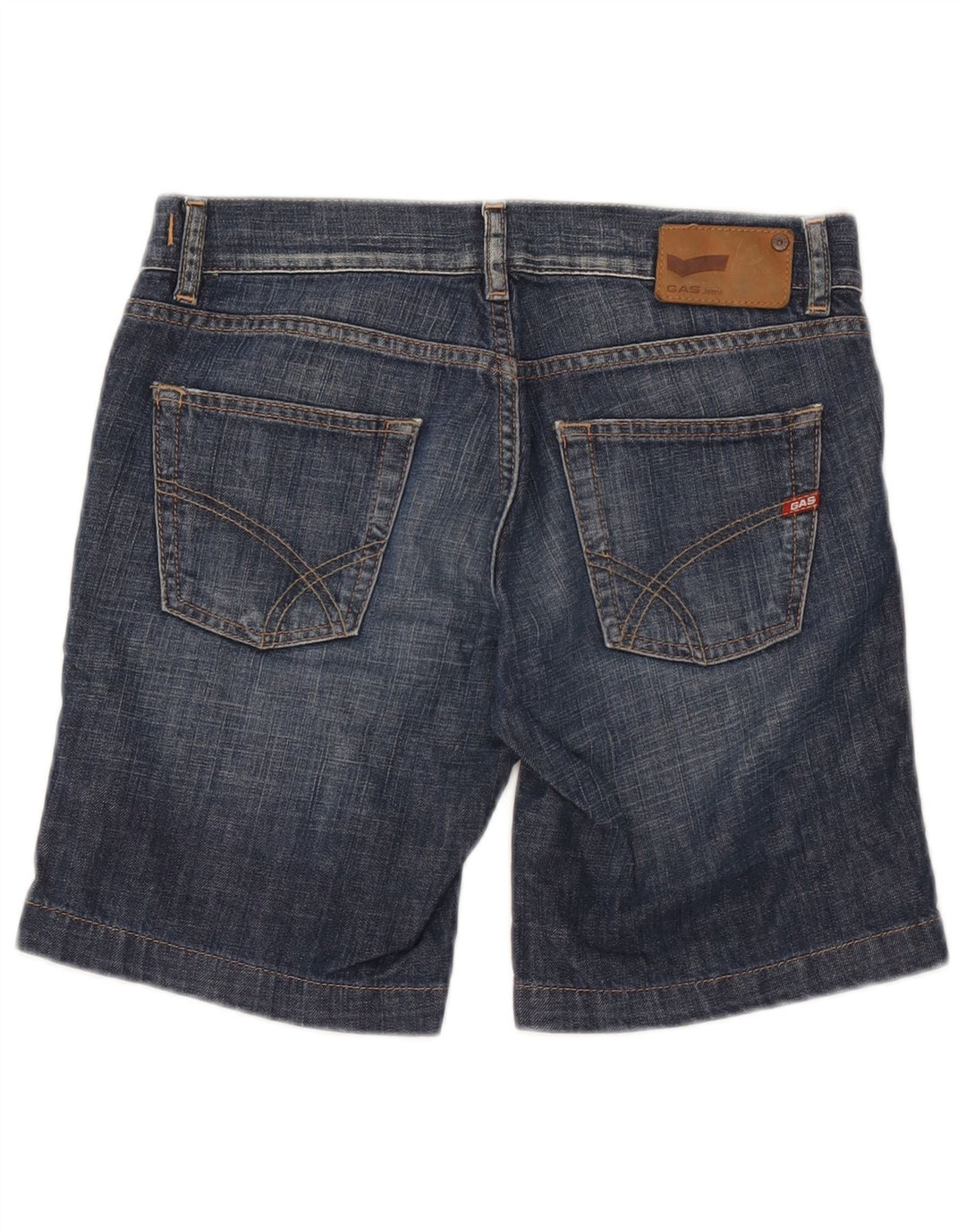 Gas Short en Jean Homme W30 Bleu Marine Moyen Coton