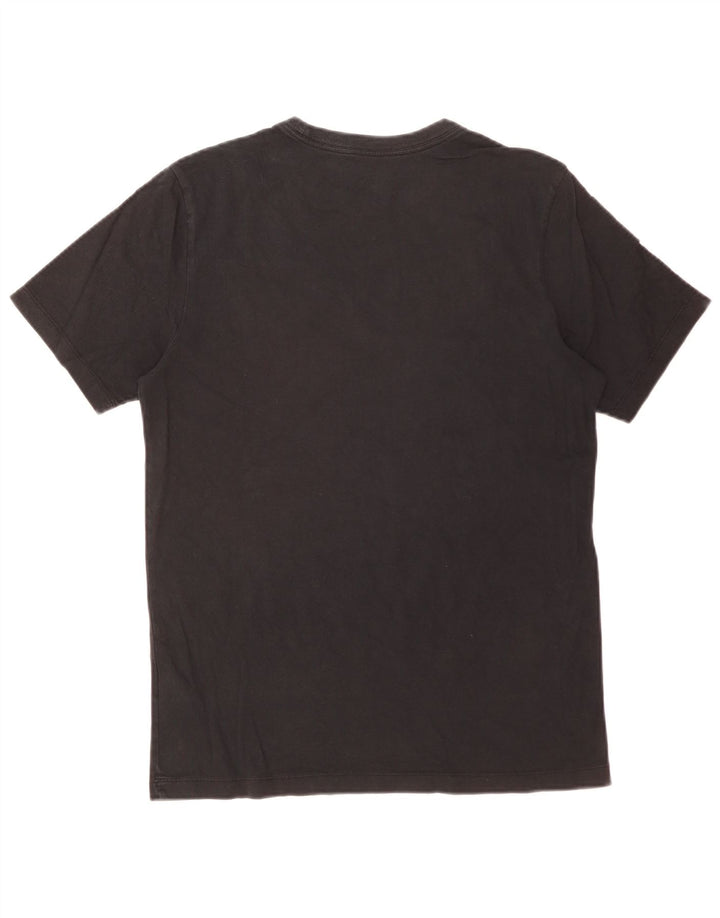Nike T-shirt graphique pour homme en coton noir moyen