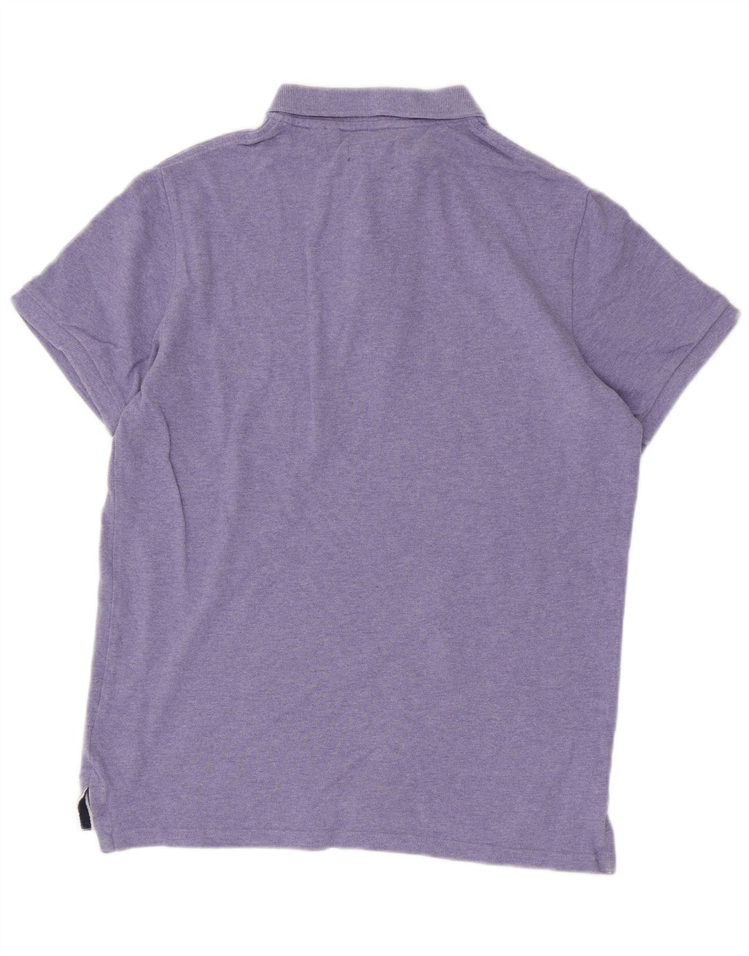 Superdry Polo Homme Large Violet Coton