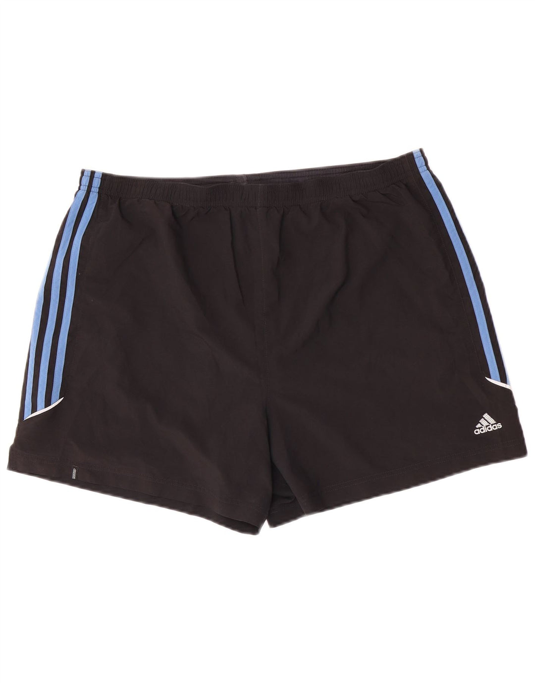 Adidas Short de sport pour homme Large Noir Colorblock Polyester