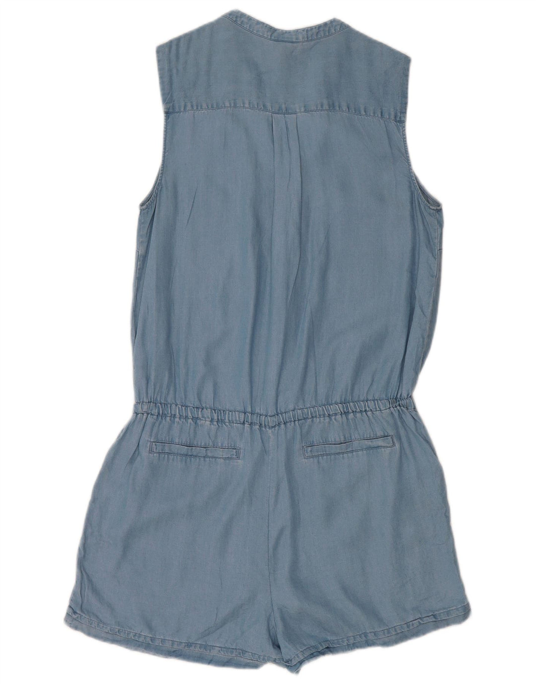 Mossimo Combishort sans manches pour femme UK 42 Lyocell bleu moyen