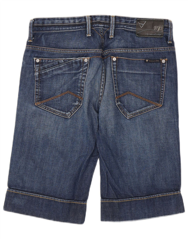 Meltin' Pot Short En Jean Femme W31 Coton Bleu Moyen
