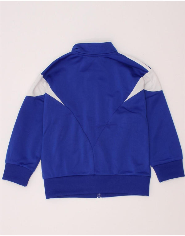 Adidas Veste de survêtement pour bébé garçon 18-24 mois Bleu Colorblock