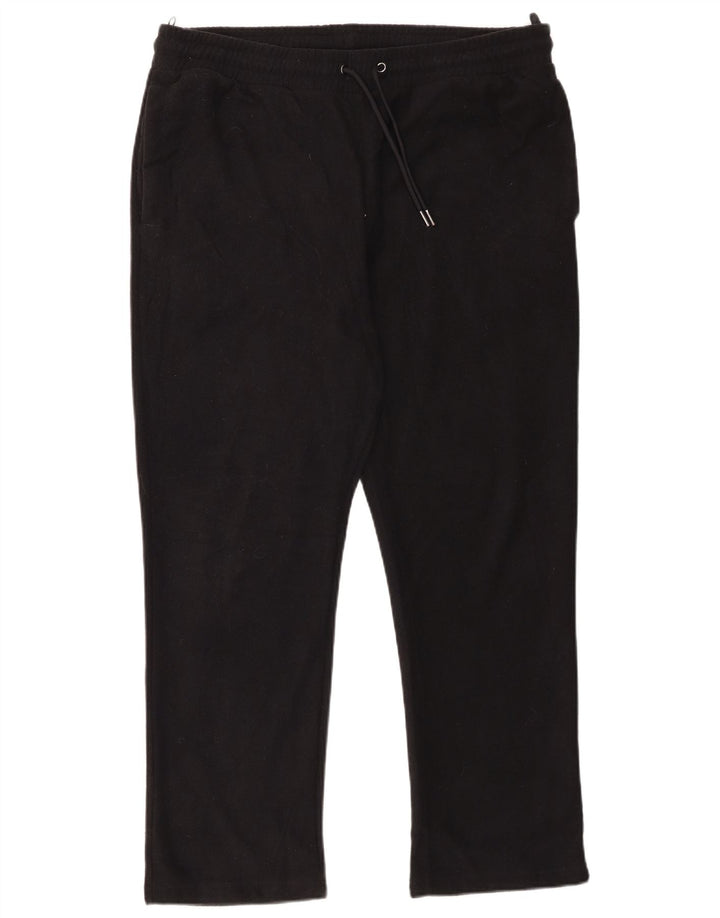 Marks & Spencer Pantalon de survêtement en polaire pour homme Large Noir Polyester