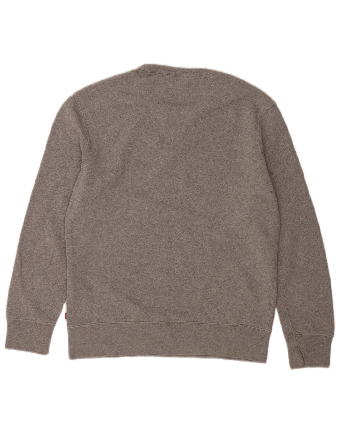 Levi's Graphic Sweatshirt Jumper Small Homme Gris Coton