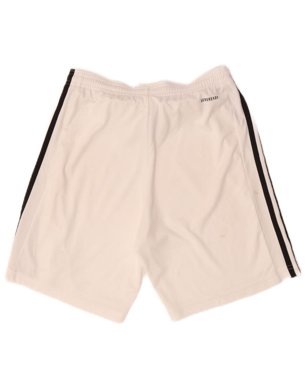 Adidas Short de sport Aeroready pour homme XS Blanc Polyester