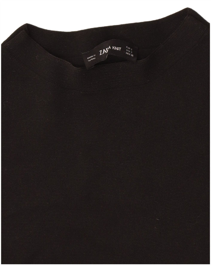 Zara Femme Débardeur UK 8 Petit Noir