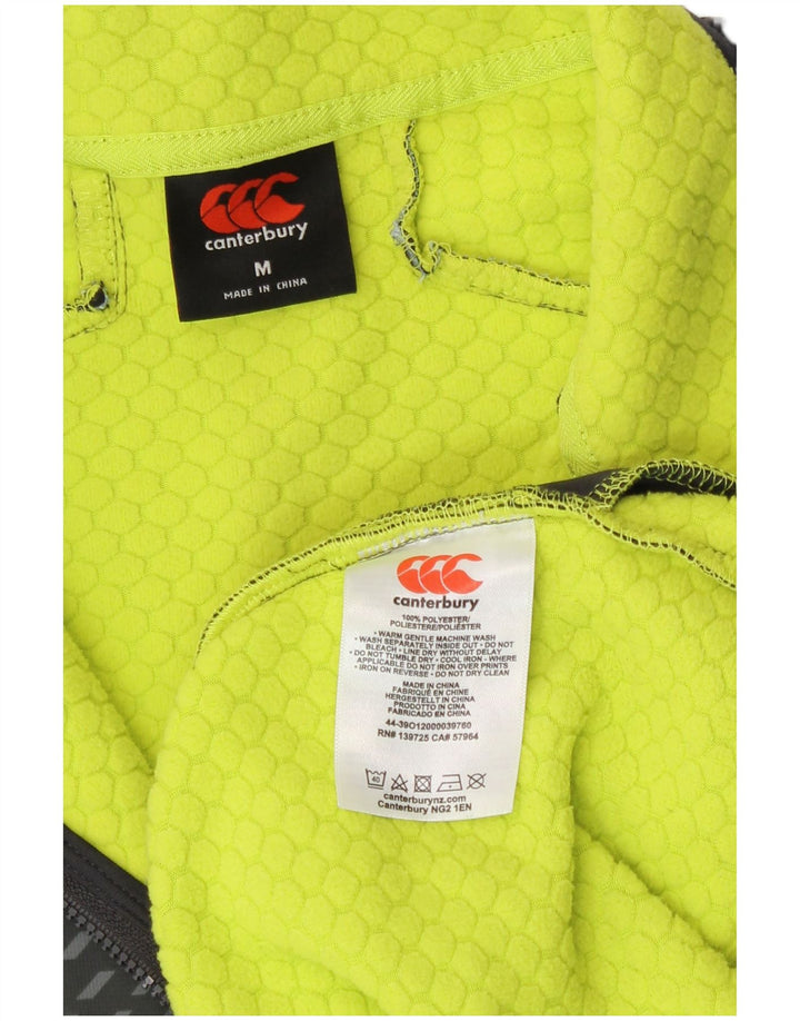 Canterbury Haut de Survêtement IRFU Zip Neck Homme Noir Moyen Polyester