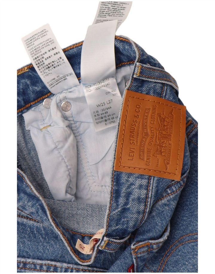 Levi's Jean Droit Ribcage Femme W25 L27 Bleu Coton