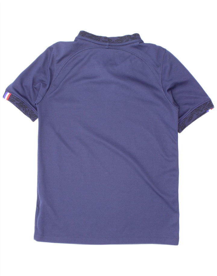 Nike Garçons T-Shirt Top 8-9 ans Petit Bleu Marine