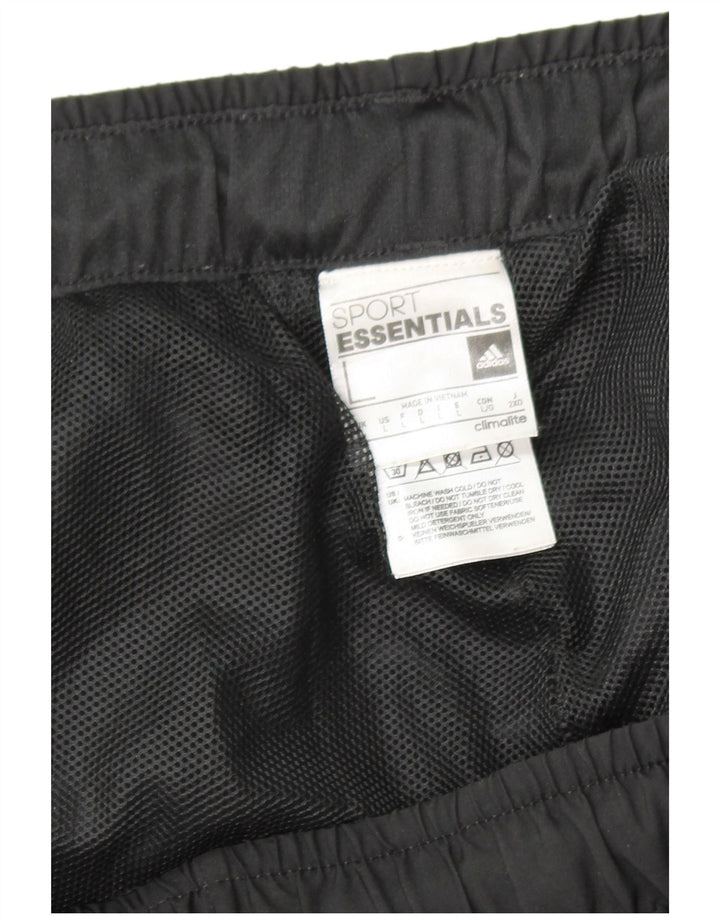 Adidas Pantalon de survêtement pour homme Large Noir Polyester
