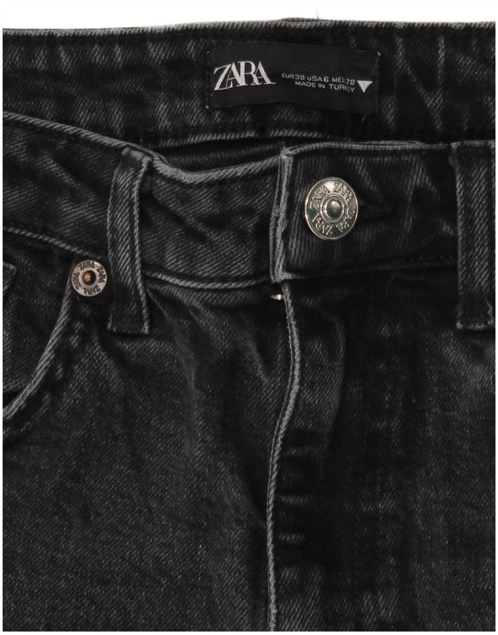 Zara Jean droit femme EU 38 Small W28 L26 Gris