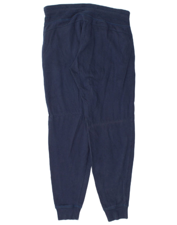 Champion Pantalon de survêtement graphique pour femme Joggers UK 10 Small Bleu marine