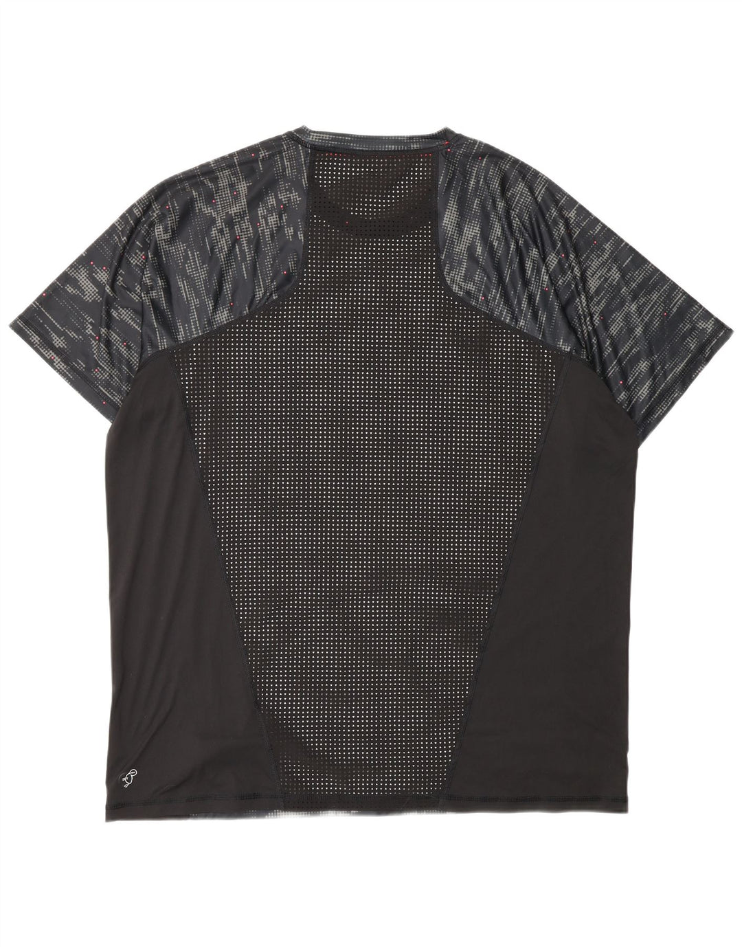 Nike T-Shirt Homme Top 2XL Noir Camouflage Polyester