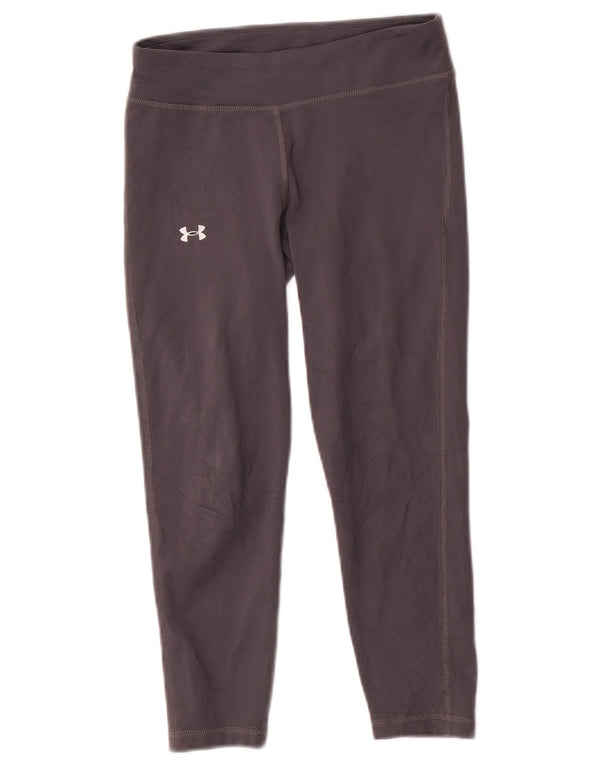 Under Armour Legging Capri Femme UK 8 Small Gris