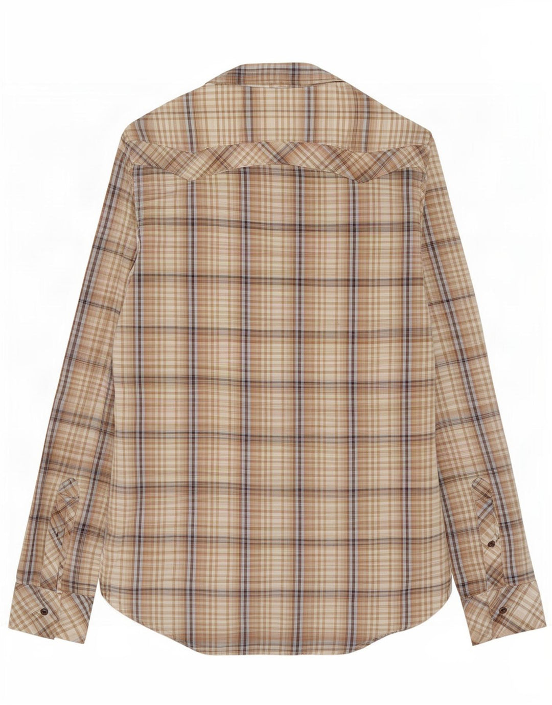Diesel Chemise Homme Grand Carreau Beige