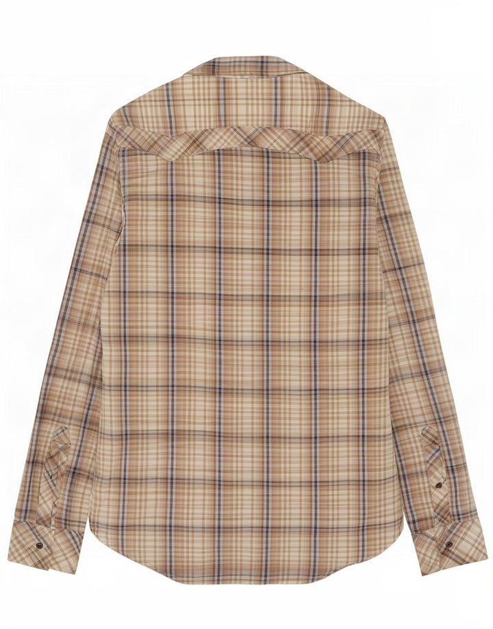 Diesel Chemise Homme Grand Carreau Beige