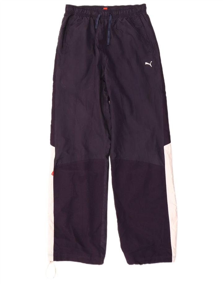 Puma Pantalon de Survêtement Homme Bleu Marine Moyen Colourblock