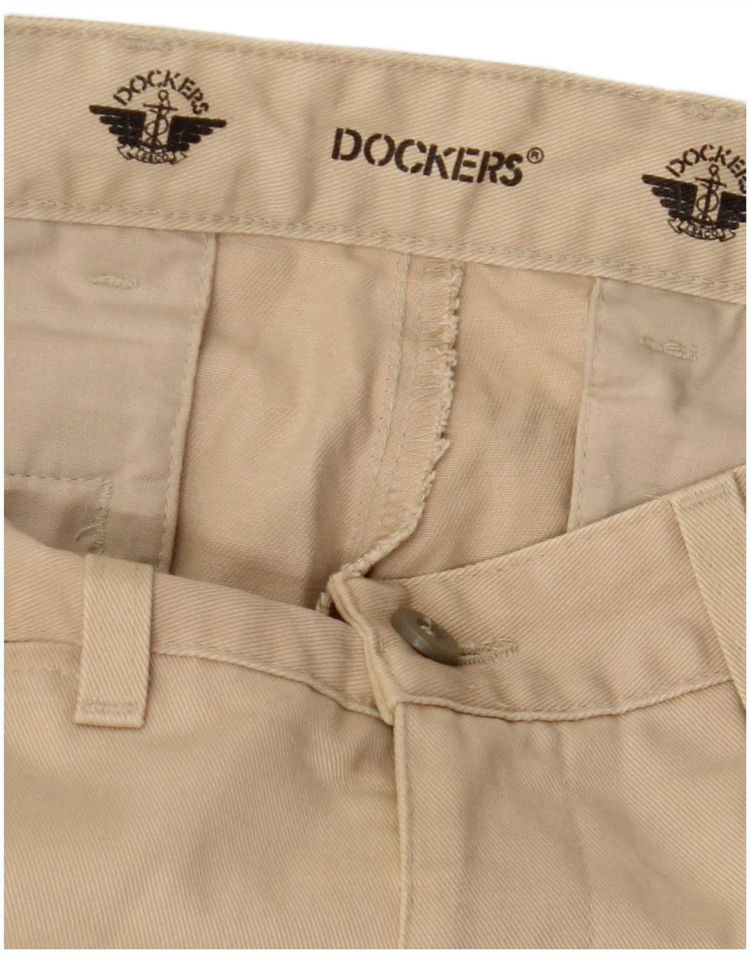 DOCKERS Pantalon Chino Droit Homme W30 L31 Beige