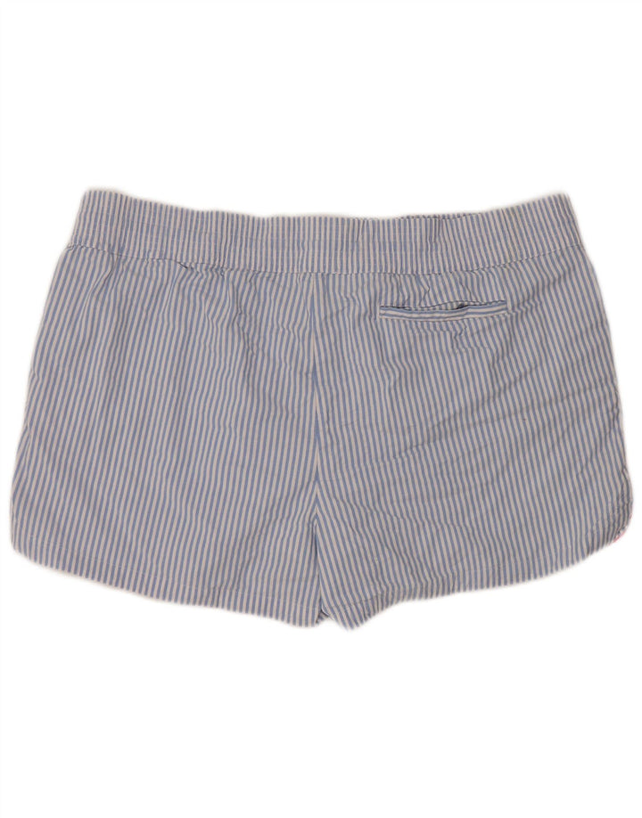Vineyard Vines Short Femme XL W38 Bleu Rayé Coton