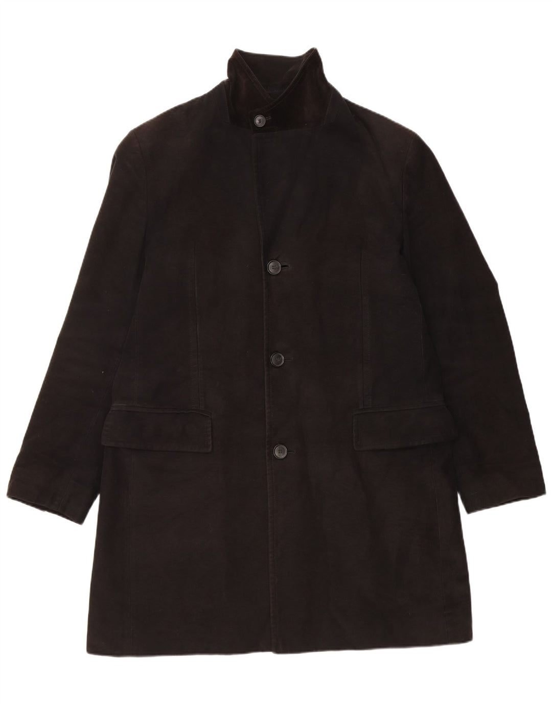 Hugo Boss Pardessus pour homme EU 50 Grand coton noir
