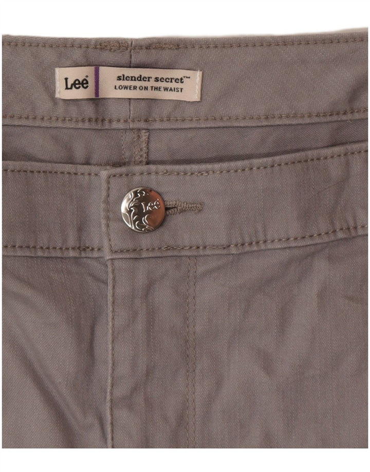 LEE Short décontracté Slender Secret pour femme W40 2XL Gris
