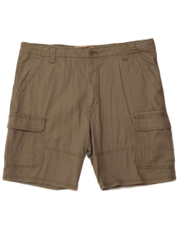 WRANGLER Short Cargo Homme W40 XL Kaki Coton