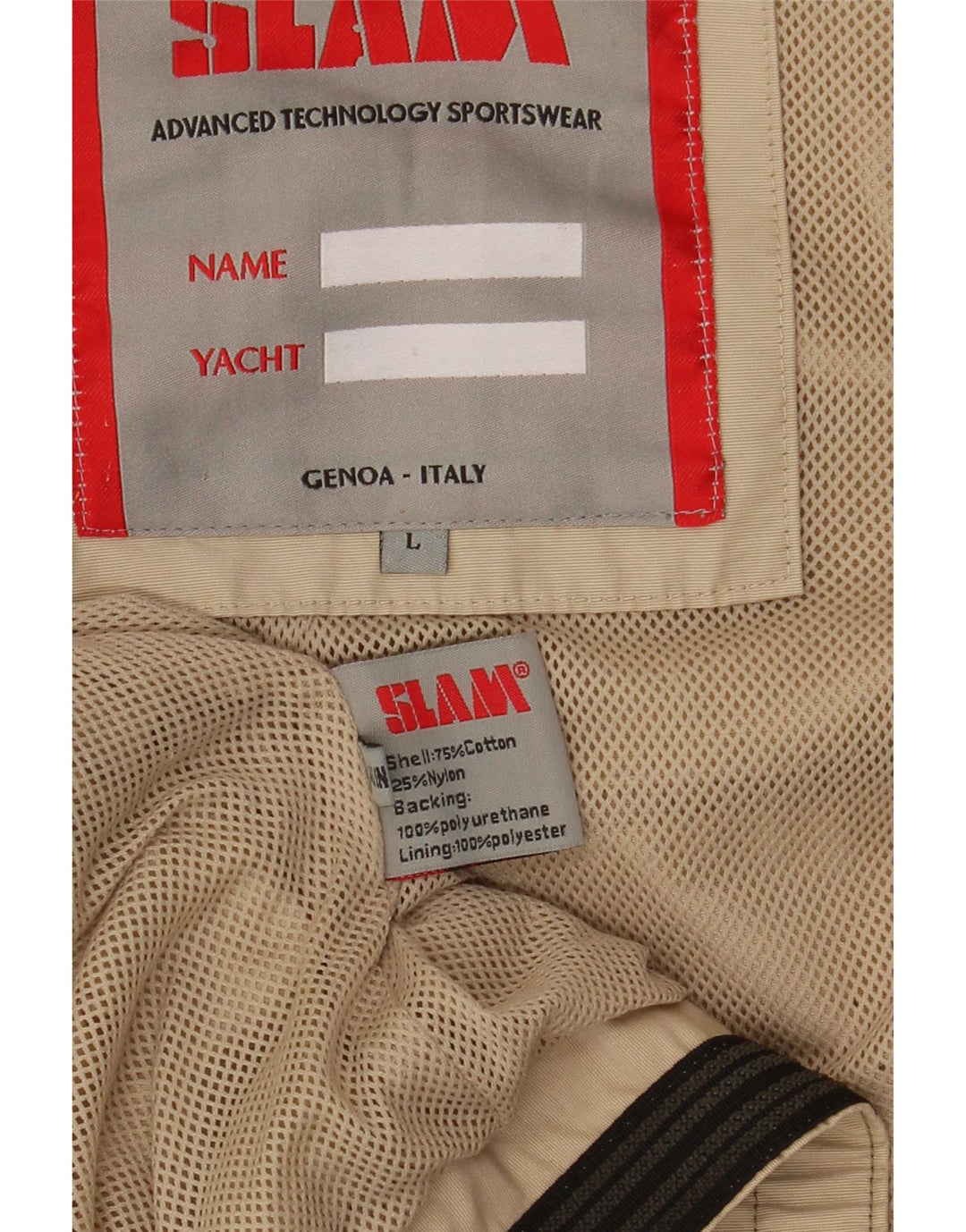 Slam Veste Bomber Homme UK 40 Grand Kaki Coton