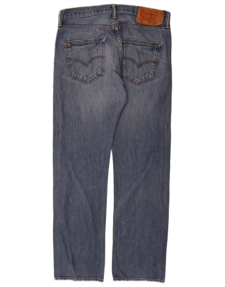 Levi's Jean Droit 501 Homme Bleu W32 L32 Coton
