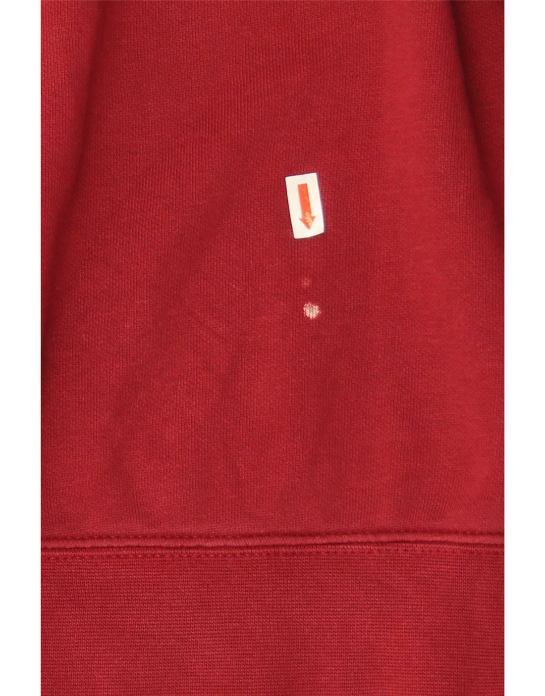 Nike Sweat-shirt pour homme en coton rouge Taille L