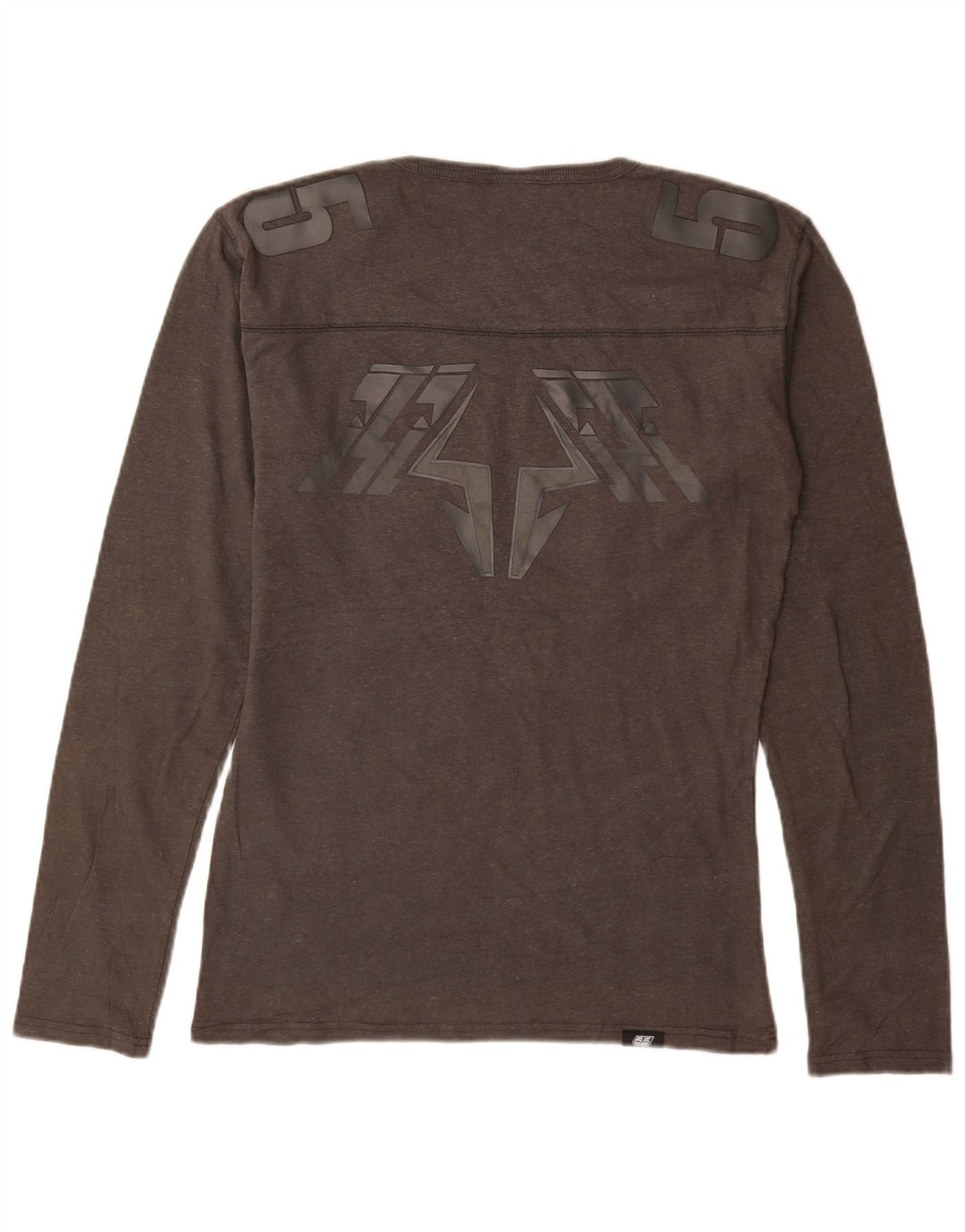 55DSL Haut Graphique Homme Manches Longues Gris Moyen