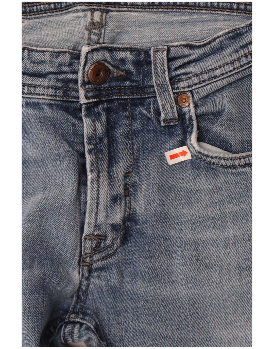 Roy Rogers Jean Slim Homme W29 L32 Bleu Coton