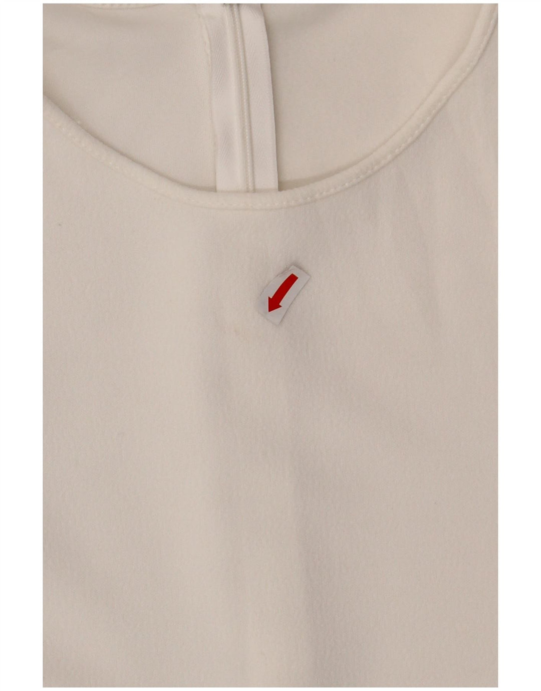 ZARA Combishort à manches courtes pour femme UK 8 Small W28 Blanc